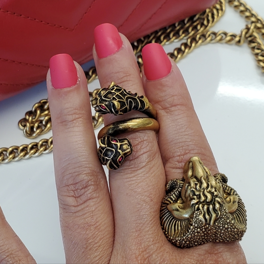 Brand new Gucci Aries ring